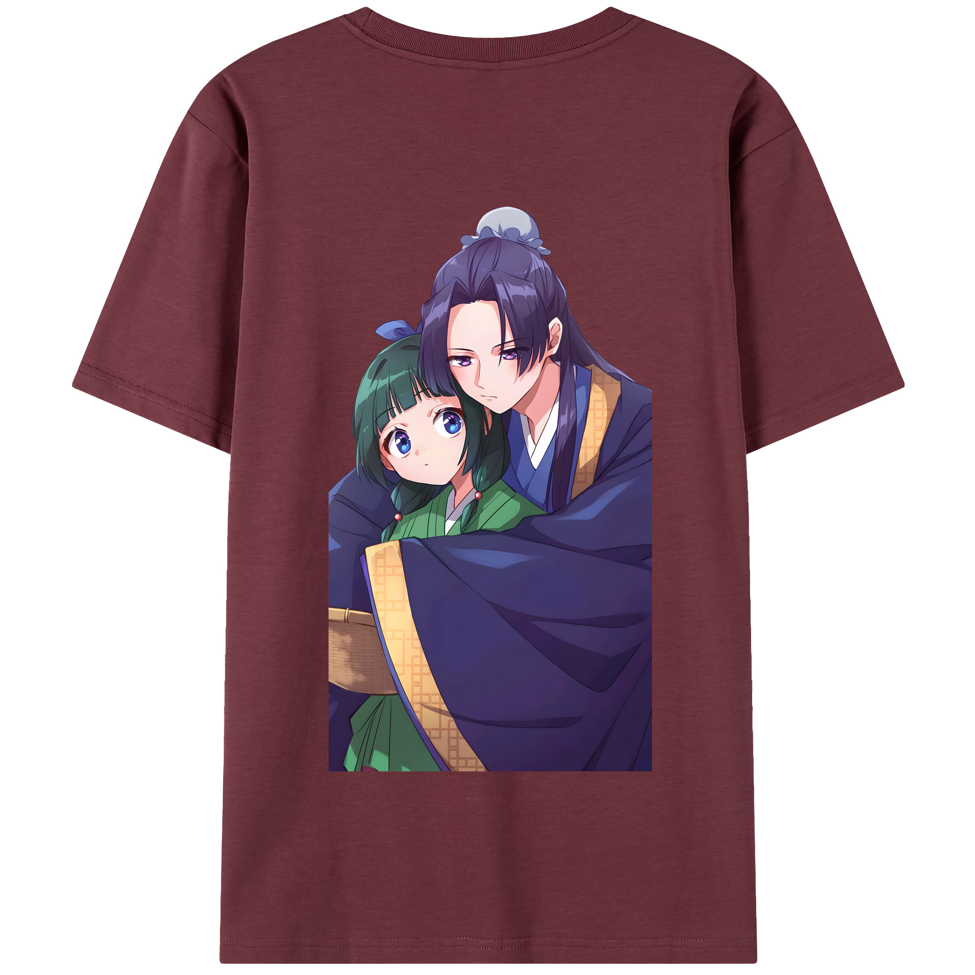 （画像用） 薬屋のひとりごと The Apothecary Diaries 綿100％半袖Tシャツ（背面プリント）